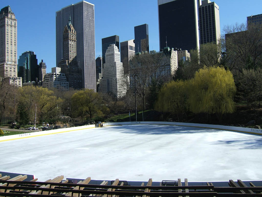 Trump Rink In Central Park